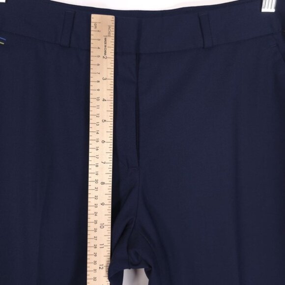 NWOT Alaska Airlines Luly Yang WOOL Blend Navy Trouser Pants 300001 Size 08 RG - Picture 5 of 13